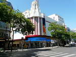 Letzter Spaziergang das älterste Kino in Paris Haus in der Boulevard de Bonne Nouvelle.